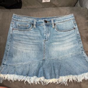 BlankNYC ruffle denim skirt size 27
